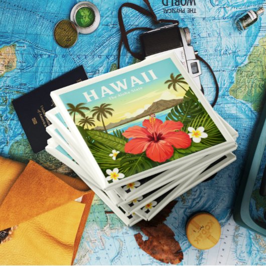 Vintage Hawaii Magneet