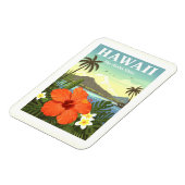 Vintage Hawaii Magneet (Linkerzijde)