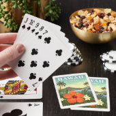 Vintage Hawaii Pokerkaarten (Insitu)