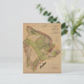 Vintage Hawaii Postcard Aloha Briefkaart (Staand voorkant)