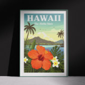 Vintage Hawaii Poster
