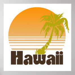 Vintage Hawaii Poster