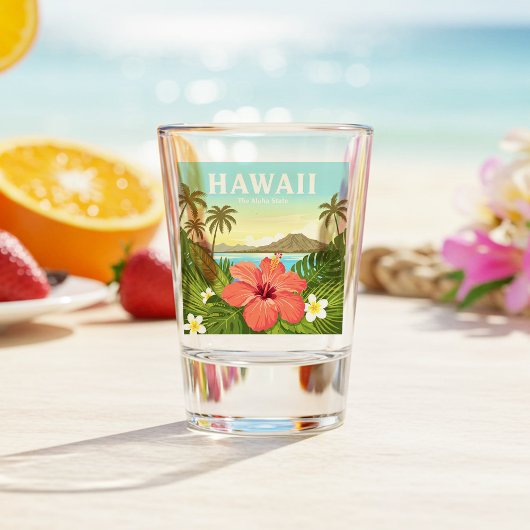 Vintage Hawaii Shot Glas