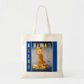 Vintage Hawaii Tote Bag (Voorkant)