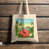 Vintage Hawaii Tote Bag