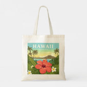 Vintage Hawaii Tote Bag (Achterkant)