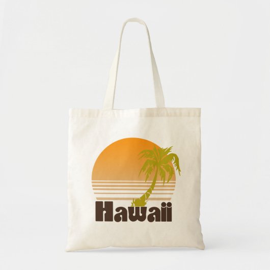 Vintage Hawaii Tote Bag (Voorkant)