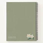 Vintage Hawaiian Scrapbook: Lei Pikake Notitieboek (Achterkant)