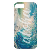 Vintage Hawaiian Wave Briefkaart Case-Mate iPhone Case (Achterkant)