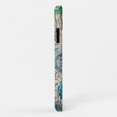 Vintage Hawaiian Wave Briefkaart Case-Mate iPhone Case (Achterkant/rechts)