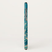 Vintage Hawaiian Wave Briefkaart Case-Mate iPhone Case (Achterkant/links)