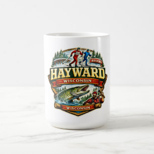 Vintage Hayward Wisconsin Birkebeiner Skilopen Koffiemok