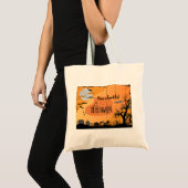 Vintage heeft een mooie halloween tote bag (Voorkant (product))