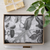 Vintage heks Floral Halloween Ephemera Tissuepapier (Geschenk)