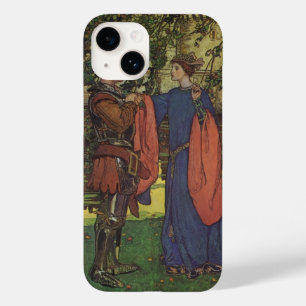 Vintage heldenprins ridder schitterend harnas prin Case-Mate iPhone 14 hoesje