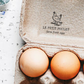 Vintage Hen | Boerderij land Zelfinktende Stempel