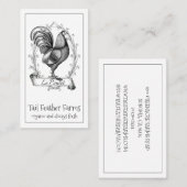 Vintage Hen | BOERDERIJ Visitekaartje (Voorkant / Achterkant)