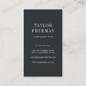 Vintage Hen | BOERDERIJ Visitekaartje (Achterkant)