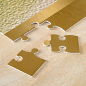 Vintage Henen en kippen Pasen Legpuzzel (Zijkant)