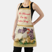 Vintage Henen en kippen Pasen Schort (Insitu)