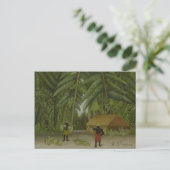Vintage Henri Rousseau Banana Harvest Briefkaart (Staand voorkant)