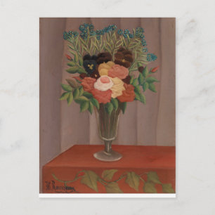 Vintage Henri Rousseau Bouquet of Flowers Briefkaart