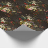 Vintage Henryka Beyer Flowers Cadeaupapier (Hoek)