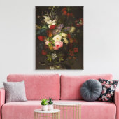 Vintage Henryka Beyer Flowers Canvas Afdruk (Insitu (Woonkamer))