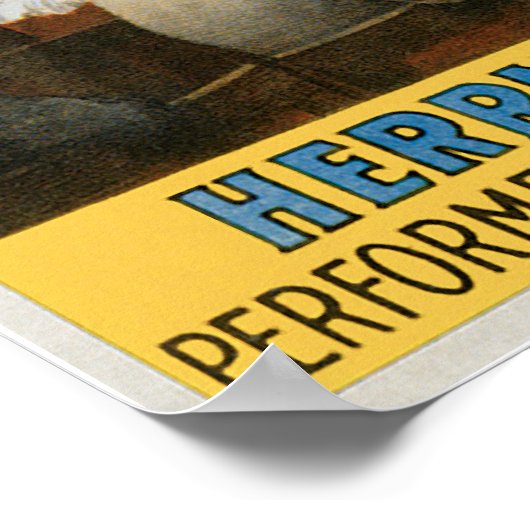 Vintage Herermann het Grote Meren Poster (Hoek)