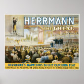 Vintage Herermann het Grote Meren Poster (Voorkant)