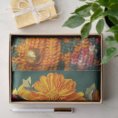 Vintage Herfst Trui Hoed Tabby Kat Decoupage Tissuepapier (Geschenk)