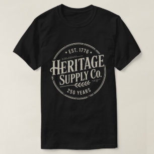 Vintage Heritage Supply Co Opgericht 1776 Amerikaa T-shirt