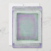 Vintage - hernieuwing huwelijk kaart (Achterkant)