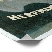 Vintage Herrmann Maid van het Poster Moon (Hoek)