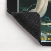 Vintage Herrmann Maid van het Poster Moon Muismat (Hoek)