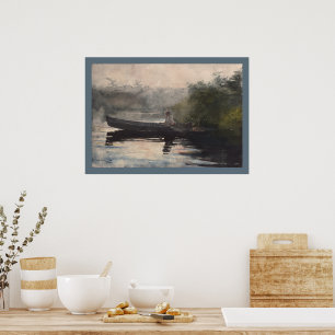 Vintage Het einde van de dag, Adirondacks door Hom Poster