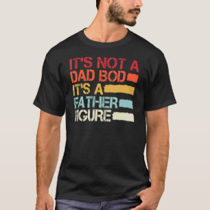 Vintage het is geen vader lichaam het is een vader t-shirt