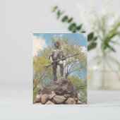 Vintage het kleine Man Briefkaart (Staand voorkant)