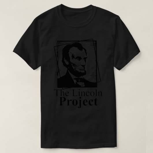 Vintage het Lincoln-project T-shirt (Design voorkant)