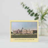 Vintage Het Poolse Lenthuis Hotel Briefkaart (Staand voorkant)