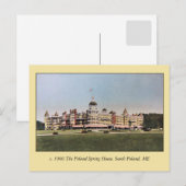 Vintage Het Poolse Lenthuis Hotel Briefkaart (Voorkant / Achterkant)