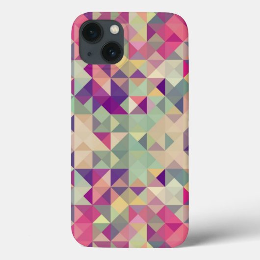 Vintage hipsters geometrisch patroon. Case-Mate iPhone case (Achterkant)