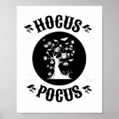 Vintage Hocus Pocus Halloween Poster (Voorkant)