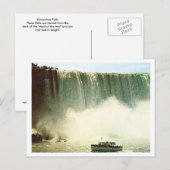 Vintage Hoefijzer Herfsten Briefkaart (Voorkant / Achterkant)