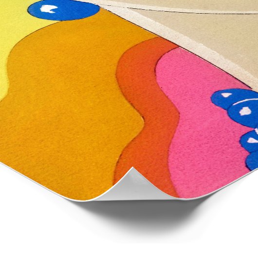 Vintage Hoesje Poster (Hoek)