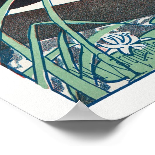 Vintage Hoesje Poster (Hoek)