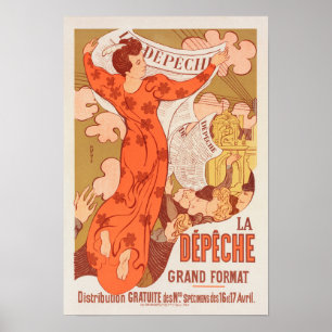 Vintage Hoesje Poster