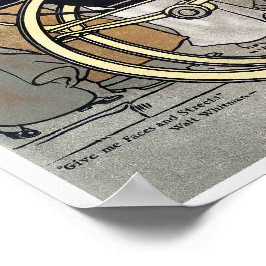 Vintage Hoesje Poster (Hoek)