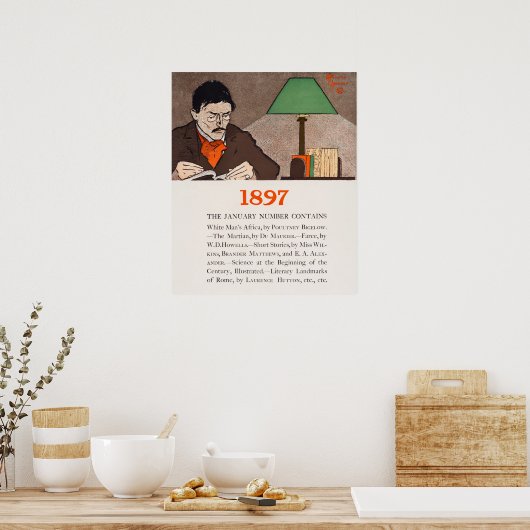 Vintage Hoesje Poster (Keuken)