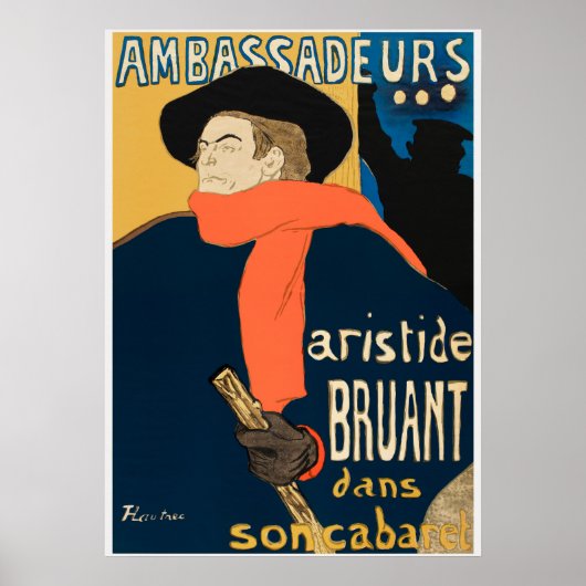 Vintage Hoesje Poster (Voorkant)